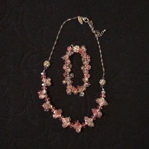 Necklace and bracelet set